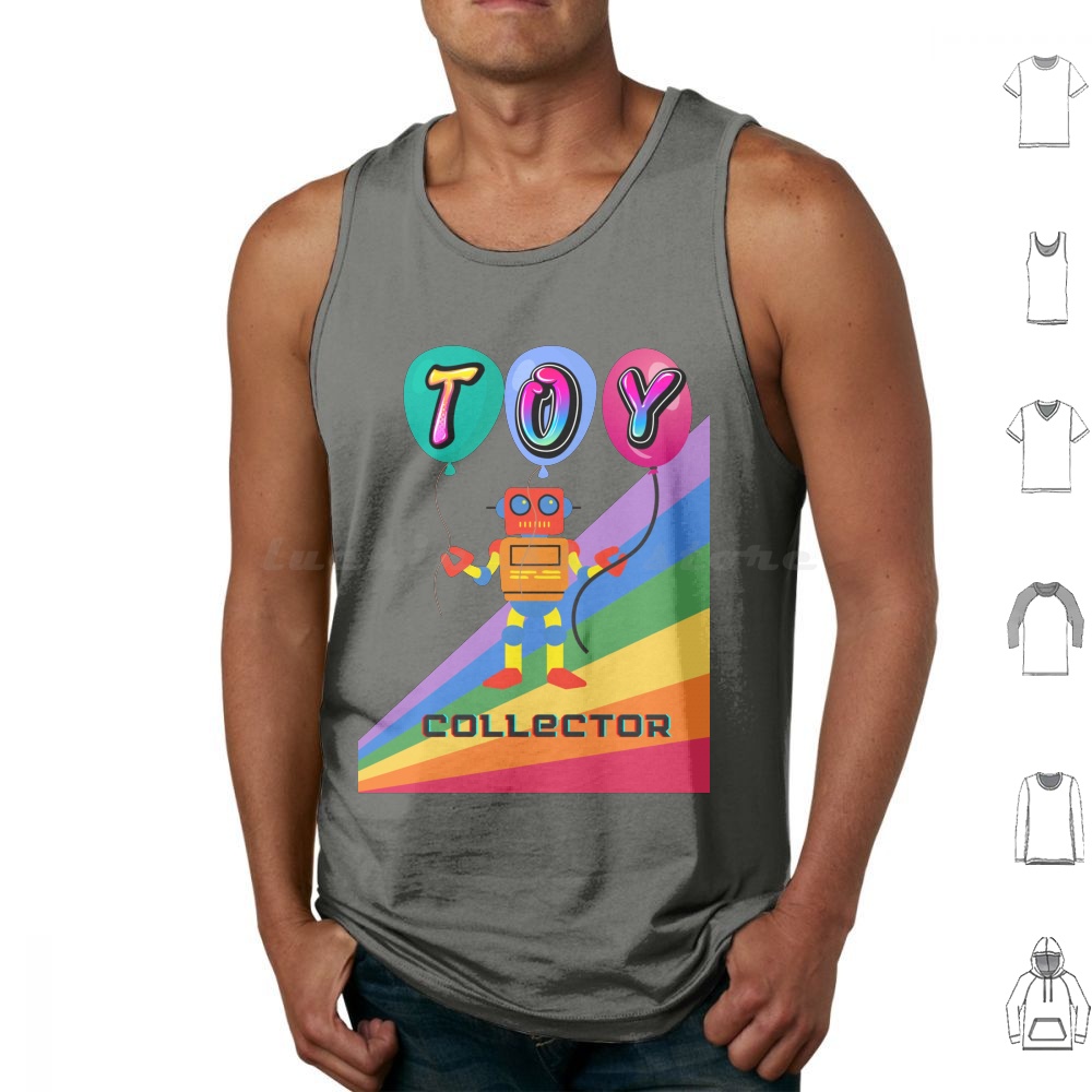 Toy Collector Tank Tops Print  - Vintage Collectibles Toys recension och pris