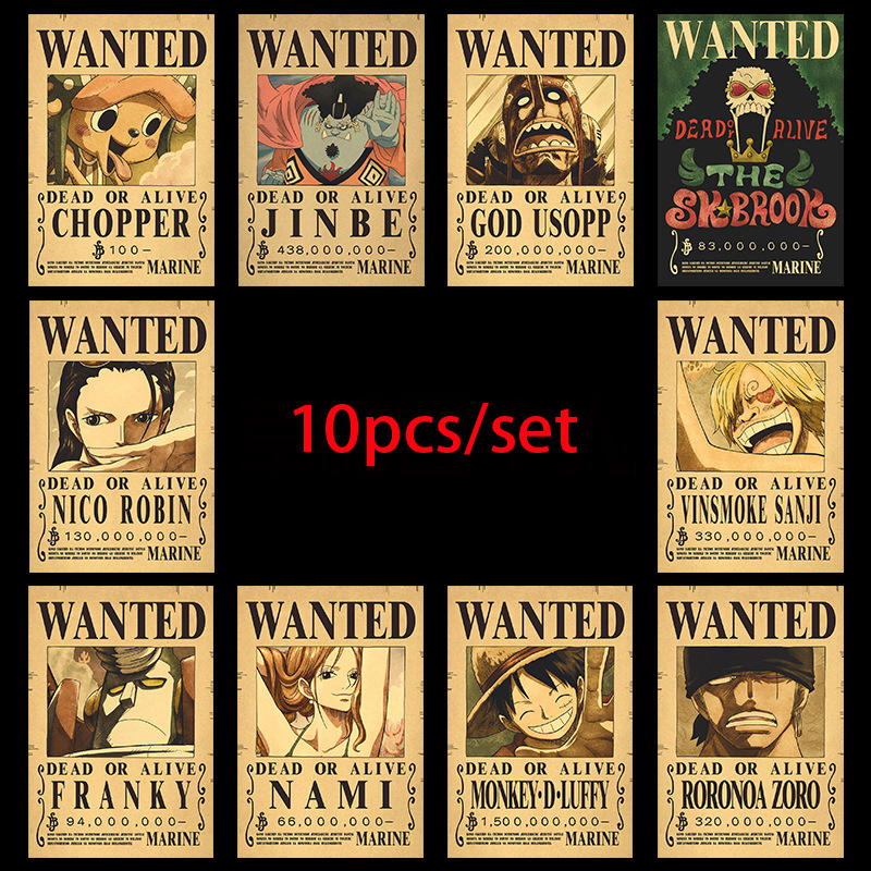 10pcs Anime One Piece Luffy 3  - Vintage Collectibles Toys recension och pris
