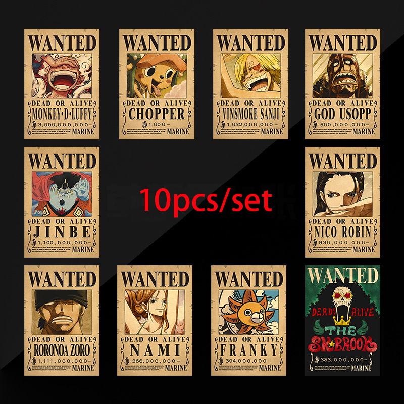 10pcs Anime One Piece Luffy 3  - Vintage Collectibles Toys recension och pris