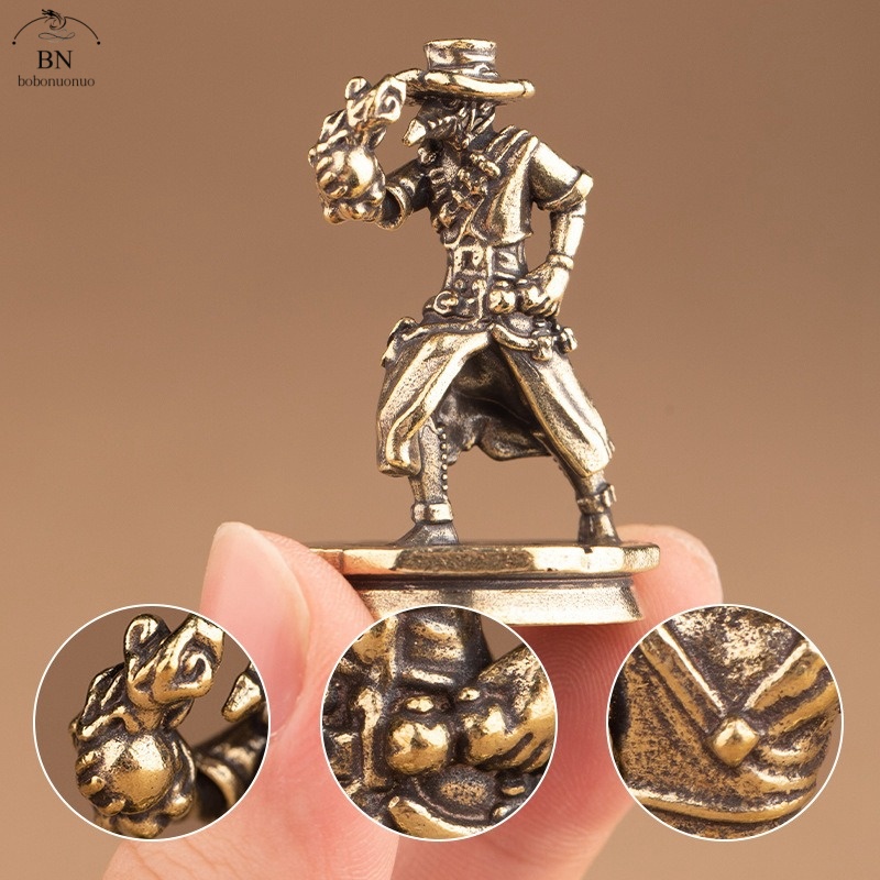 solid Brass Dance Cowboy Figur - Vintage Collectibles Toys recension och pris
