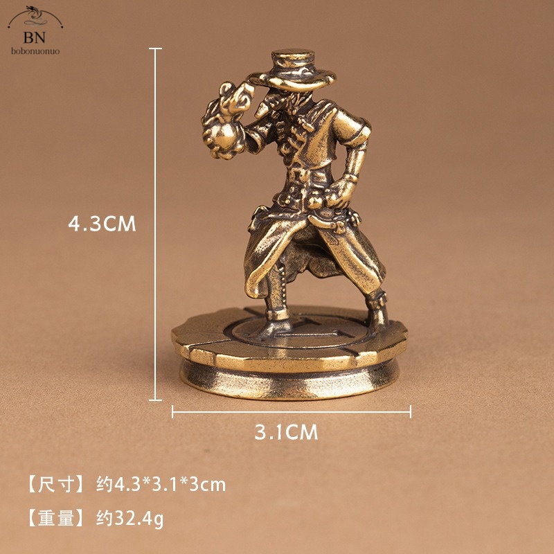 solid Brass Dance Cowboy Figur - Vintage Collectibles Toys recension och pris