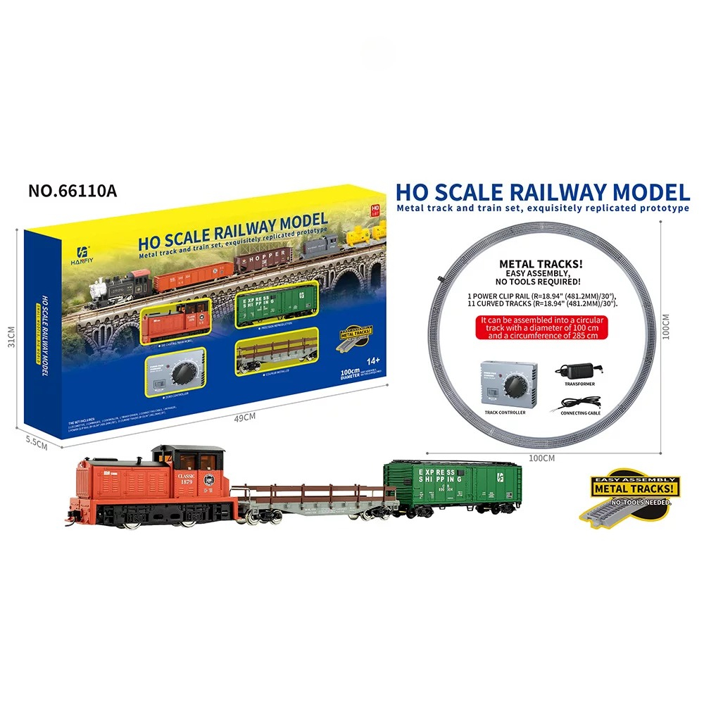 HO Scale Metal Rail Train Mode - Vintage Collectibles Toys recension och pris