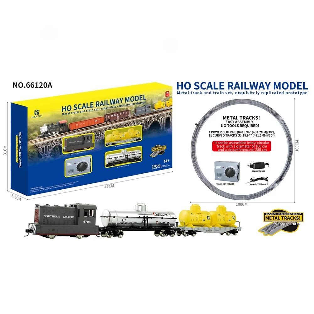 HO Scale Metal Rail Train Mode - Vintage Collectibles Toys recension och pris