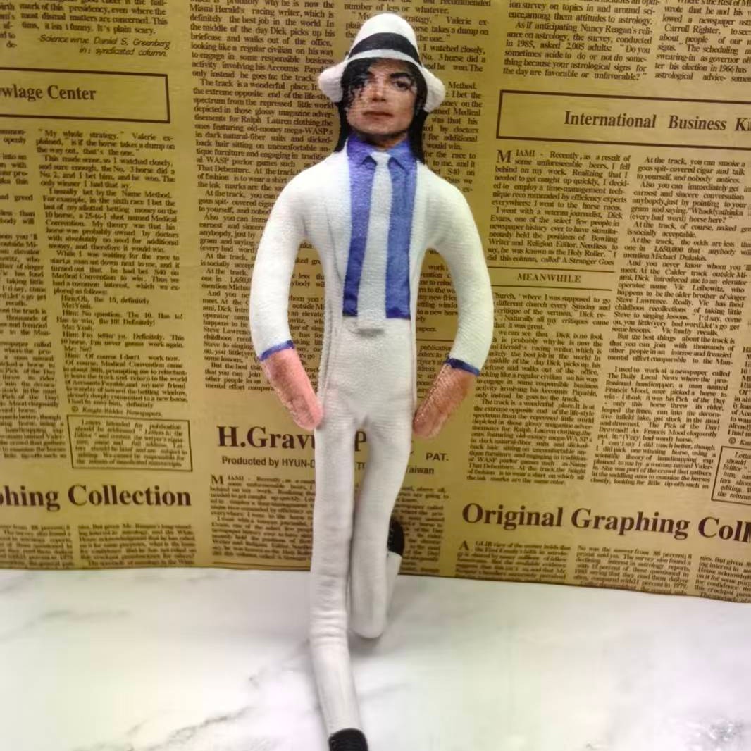 Vintage MJ Michael Jackson Cos - Vintage Collectible Figures recension och pris
