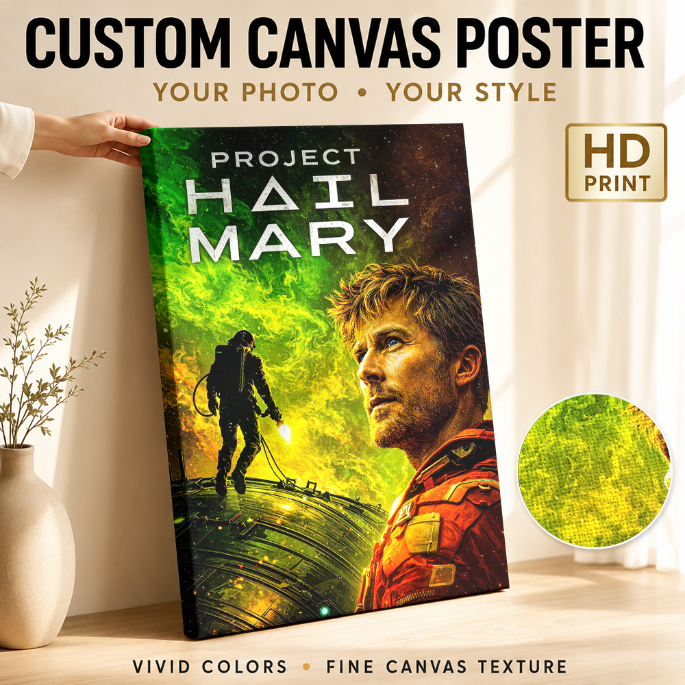 Project Hail Mary Movie Canvas - Vintage Collectible Figures recension och pris