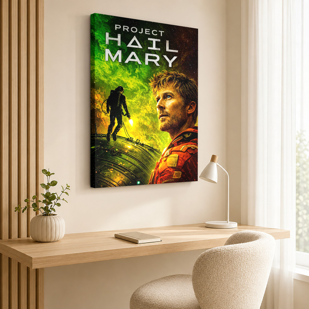 Project Hail Mary Movie Canvas - Vintage Collectible Figures recension och pris
