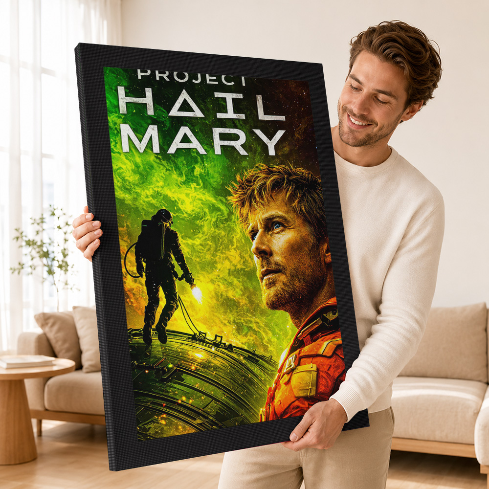 Project Hail Mary Movie Canvas - Vintage Collectible Figures recension och pris