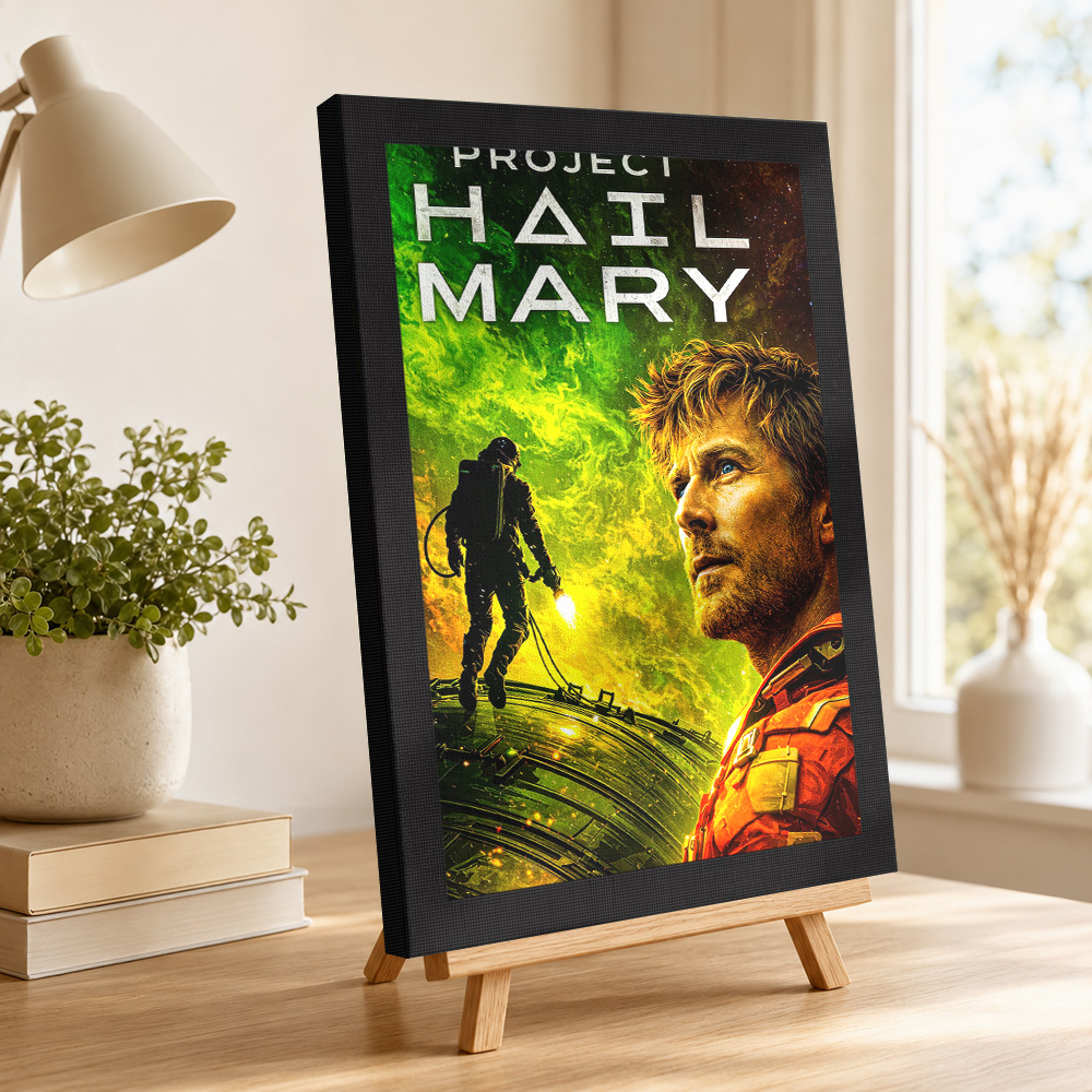 Project Hail Mary Movie Canvas - Vintage Collectible Figures recension och pris